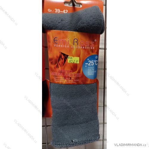 Ponožky teplé thermo dámske (39-42) EMI ROSS ROS21ECM102F