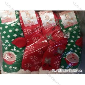 Ponožky zateplené bavlnou vianočné dámske (35-38, 39-42) EMI ROSS ROS20EJ241V