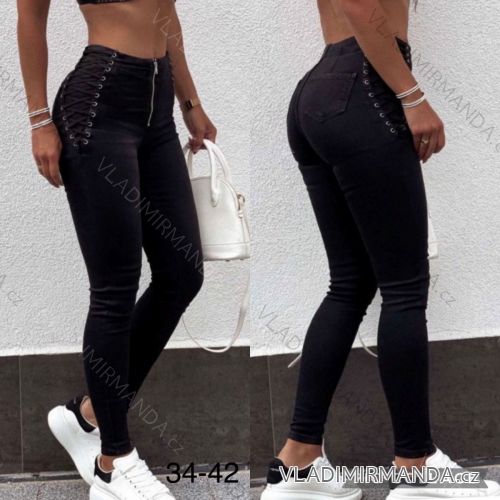 Rifle jeans dlhé dámske (34-42) JEANS JAW21AM10-27