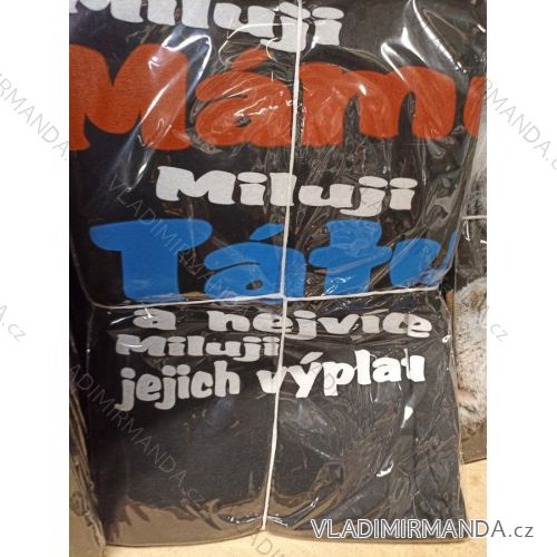 Tričko veselé milujem mamu krátky rukáv pánske (M-2XL) POĽSKO PV921131