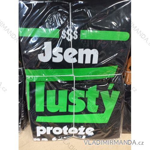 Tričko veselé som hrubý krátky rukáv pánske (M-2XL) POĽSKO PV921134