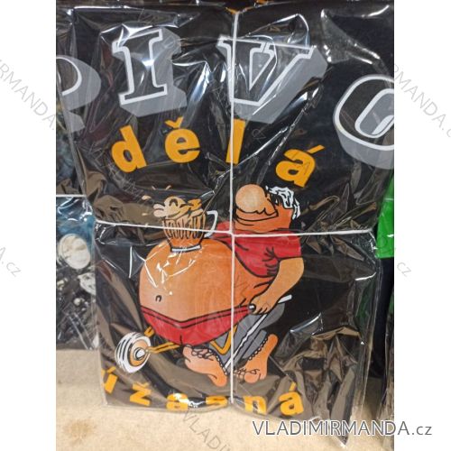 Tričko veselé pivo krátky rukáv pánske (M-2XL) POĽSKO PV921135