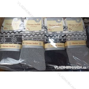 Ponožky teplé thermo bavlnené dámske (39-42) STAR SOCKS NEMECKÉ STS21010