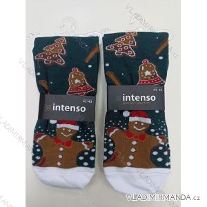 Ponožky vianočné veselé slabé pánske (41-43, 44-46) INTENSO DPP21500