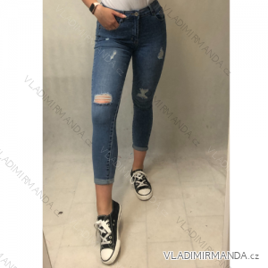 Rifle jeans dámske (36-46) BS jeans S5946/DR