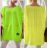 Sveter predĺžený dlhý rukáv dámsky (S / M ONE SIZE) Poľsko MODA PMWT216776
