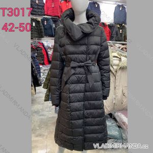 Kabát zimný dlhý rukáv dámsky nadrozmer (42-50) PMWT21T3017