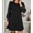 Šaty elegantný dlhý rukáv dámske (S/M ONE SIZE) TALIANSKA MÓDA IMWA218174