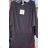 Šaty dlhý rukáv dámske (S/M ONE SIZE) TALIANSKA MÓDA IMM211623