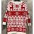 Sveter vianočný dlhý rukáv dámsky (S/M ONE SIZE) TALIANSKA MÓDA IMM211633