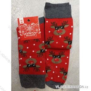 Ponožky veselé vánoční pánské (42-46) POLSKÁ MÓDA DPP21436