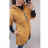 Bunda šusťáková s podšívkou dlouhý rukáv dámská nadrozměr (2XL/3XL ONE SIZE) ITALSKá MODA IMC2282131