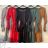 Šaty elegantný dlhý rukáv dámske (S/M ONE SIZE) TALIANSKA MÓDA IMWM218404
