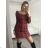 Šaty elegantný dlhý rukáv dámske (S/M ONE SIZE) TALIANSKA MÓDA IMM211602