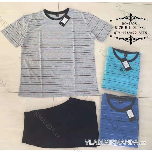 Pyžamo krátke pánske (m-2xl) N-FEEL MC-1608