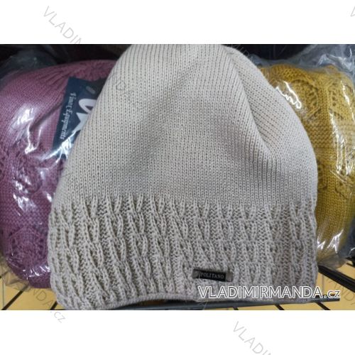 Čepice pletená dámská (ONE SIZE) POLSKÁ VÝROBA PV421233