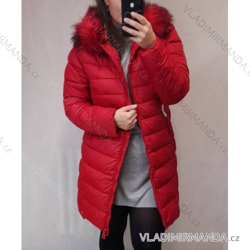 Bunda/kabát zimní dámská (S-2XL) POLSKÁ MÓDA HKW21719