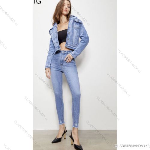 Rifle jeans dlhé dámske (XS-XL) RE-DRESS RED22004