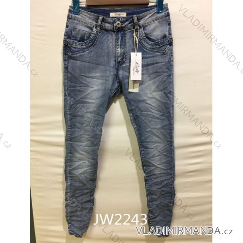 Rifle jeans dlhé dámske (XS-XL) JEWELLY JEW22JW2243