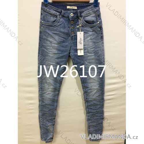 Rifle jeans dlhé dámske (XS-XL) JEWELLY JEW22JW26107
