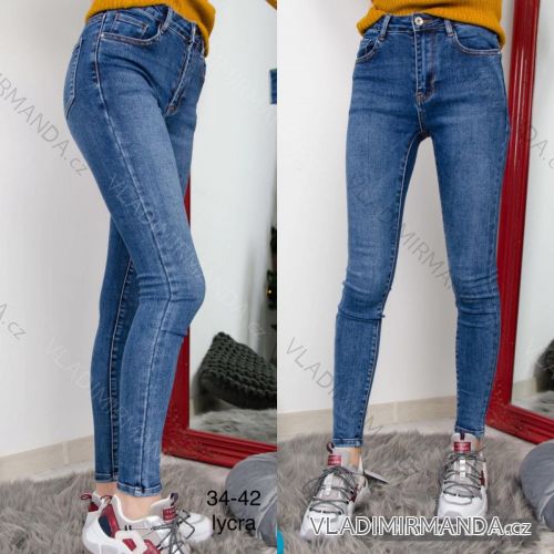 Rifle jeans dlhé dámske (34-42) JEANS JAW22MK0321