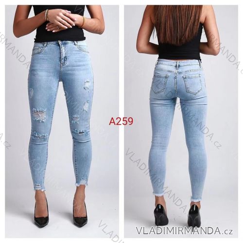 Rifle jeans dlhé dámske (XS-XL) JEANS JAW22A259