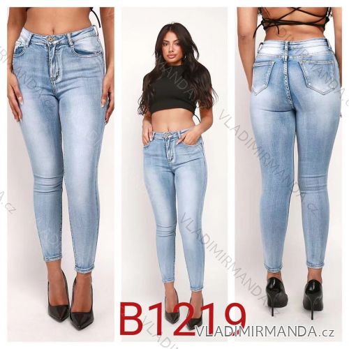 Rifle jeans dlhé dámske (XS-XL) JEANS JAW22B1219