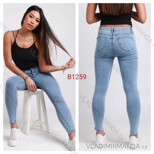 Rifle jeans dlhé dámske (XS-XL) JEANS JAW22B1259