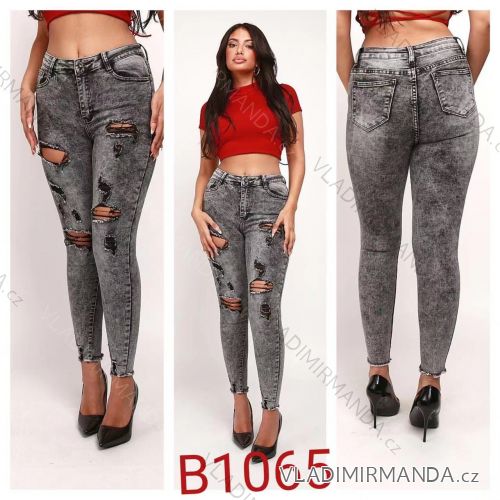 Rifle jeans dlhé dámske (XS-XL) JEANS JAW22B1065