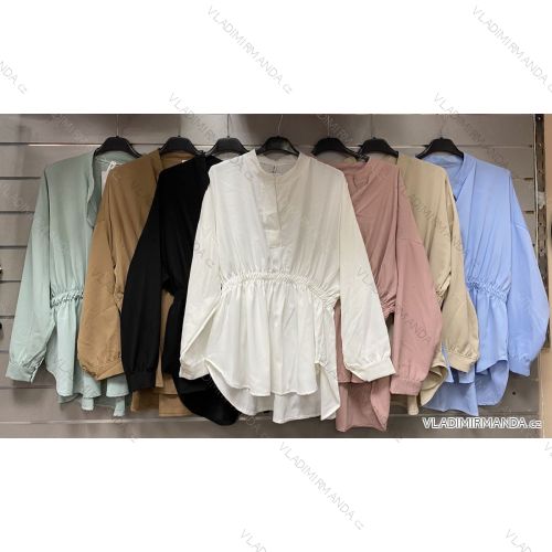 Blúzka dlhý rukáv dámska (S/M ONE SIZE) TALIANSKA MÓDA IMWG22110