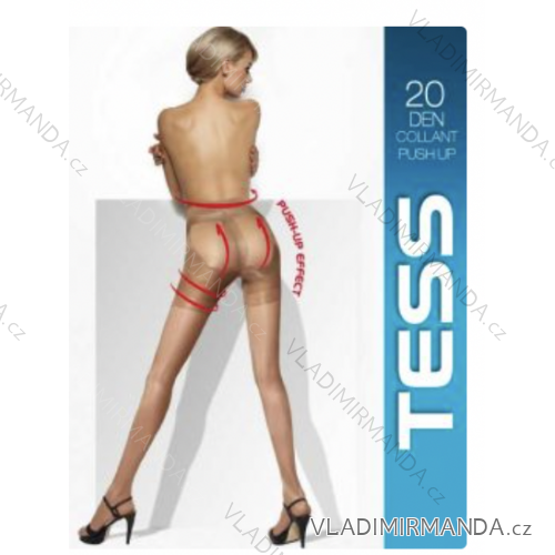 Punčocháče dámské 20DEN (158-180) TESS TESS22PUSH-UP-20DEN čierna 2