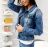 Bunda riflová jeans dámska (s-2xl) Gourde GD8627-K