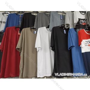 Tričko krátky rukáv pánske nadrozmer (4XL-9XL) DUNAUONE DUN22001