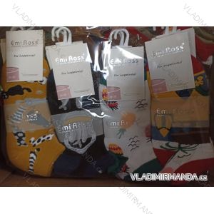 Ponožky členkové veselé dámske (35-39) EMI ROSS ROS22002