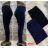 Nohavice jeans džegíny dlhé dámske nadrozměr (4XL-7XL) TURECKÁ MÓDA TMWL2133007/D
