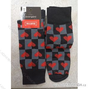 Ponožky veselé valentín pánske (42-46) POLSKÁ MÓDA DPP22010