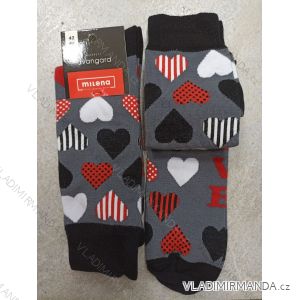 Ponožky veselé valentín pánske (42-46) POLSKÁ MÓDA DPP22009