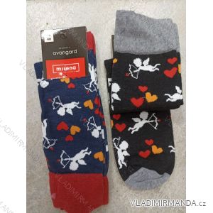 Ponožky veselé valentín pánske (42-46) POLSKÁ MÓDA DPP22012