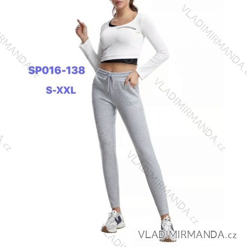 Tepláky dlhé dámske (S-2XL) M.SARA MSR22SP016-138