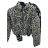 Bunda bomberka dlouhý rukáv dámská maskáč leopard (S/M ONE SIZE) ITALSKÁ MÓDA IMM211513