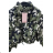 Bunda bomberka dlouhý rukáv dámská maskáč leopard (S/M ONE SIZE) ITALSKÁ MÓDA IMM211513