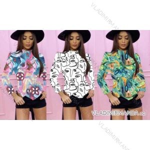 Body dlhý rukáv dámske (S/M ONE SIZE) TALIANSKA MÓDA IMWC22182