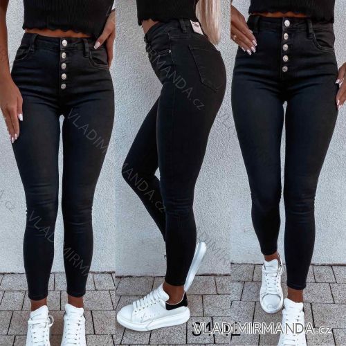Rifle jeans dlhé dámske (34-42) JEANS JAW22QR49