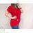 Tričko oversize krátký rukáv dámská (XL/2XL ONE SIZE) ITALSKÁ MÓDA IMC22031
