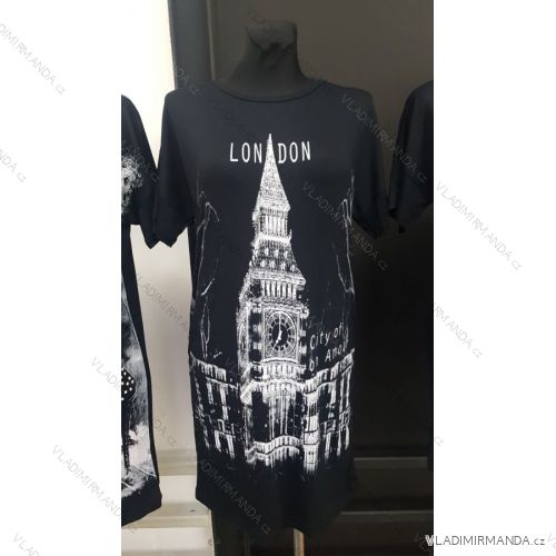 Šaty krátky rukáv dámske (M-XL) TURECKÁ MÓDA TMWG22014