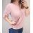 Tunika blúzka krížená krátky rukáv dámska (M/L ONE SIZE) TALIANSKA MÓDA IMD22038