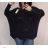 Sveter tenký oversize dlhý rukáv dámsky (XL / 3XL ONE SIZE) TALIANSKÁ MÓDA IMWA217017
