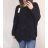 Sveter tenký oversize dlhý rukáv dámsky (XL / 3XL ONE SIZE) TALIANSKÁ MÓDA IMWA217017