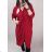Šaty oversize maxi dlhý rukáv dámske (2XL / 3XL ONE SIZE) TALIANSKÁ MÓDA IMWD2120148