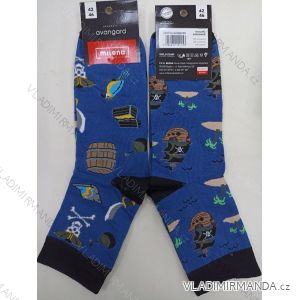 Ponožky veselé pánske (42-46) POLSKÁ MÓDA DPP22056